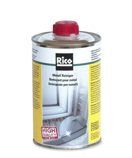 "Metal and chrome steel cleaner, 500 ml can, dries streak-free image"