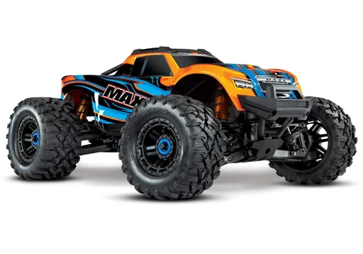 "MAXX 1:10 RTR TSM SR VXL-4S controller without battery/charger 1/10 Monster Truck Brushless orange image"