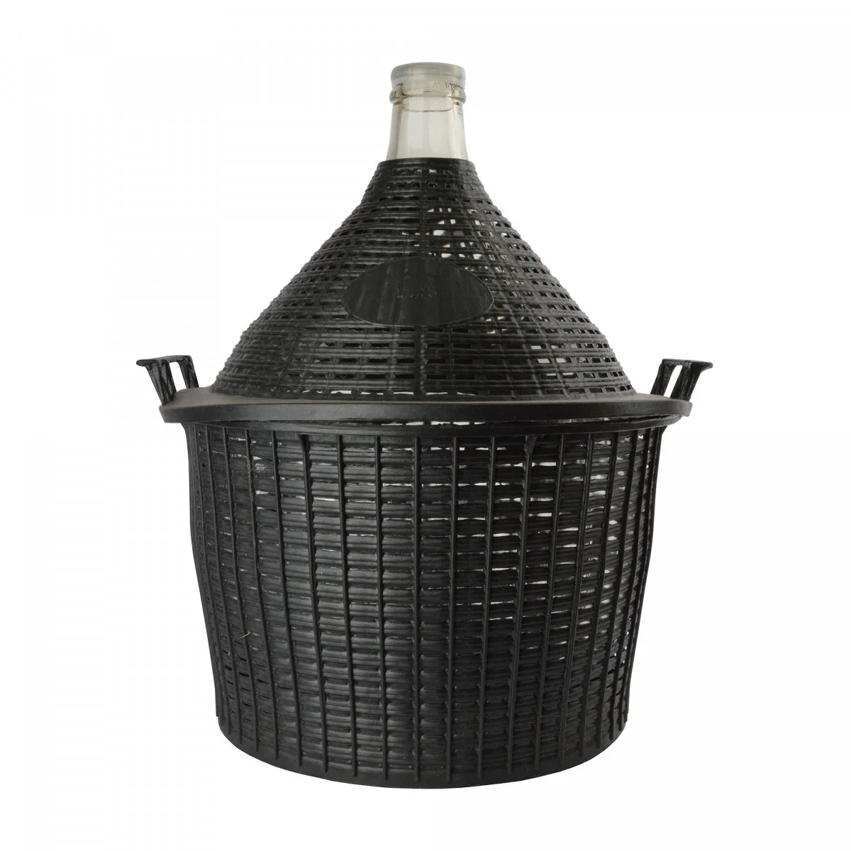 Glass Bottle, Carboy 25L normal opening + plastic cap