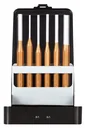 Pin punch set 3-10mm + cassette 6-piece