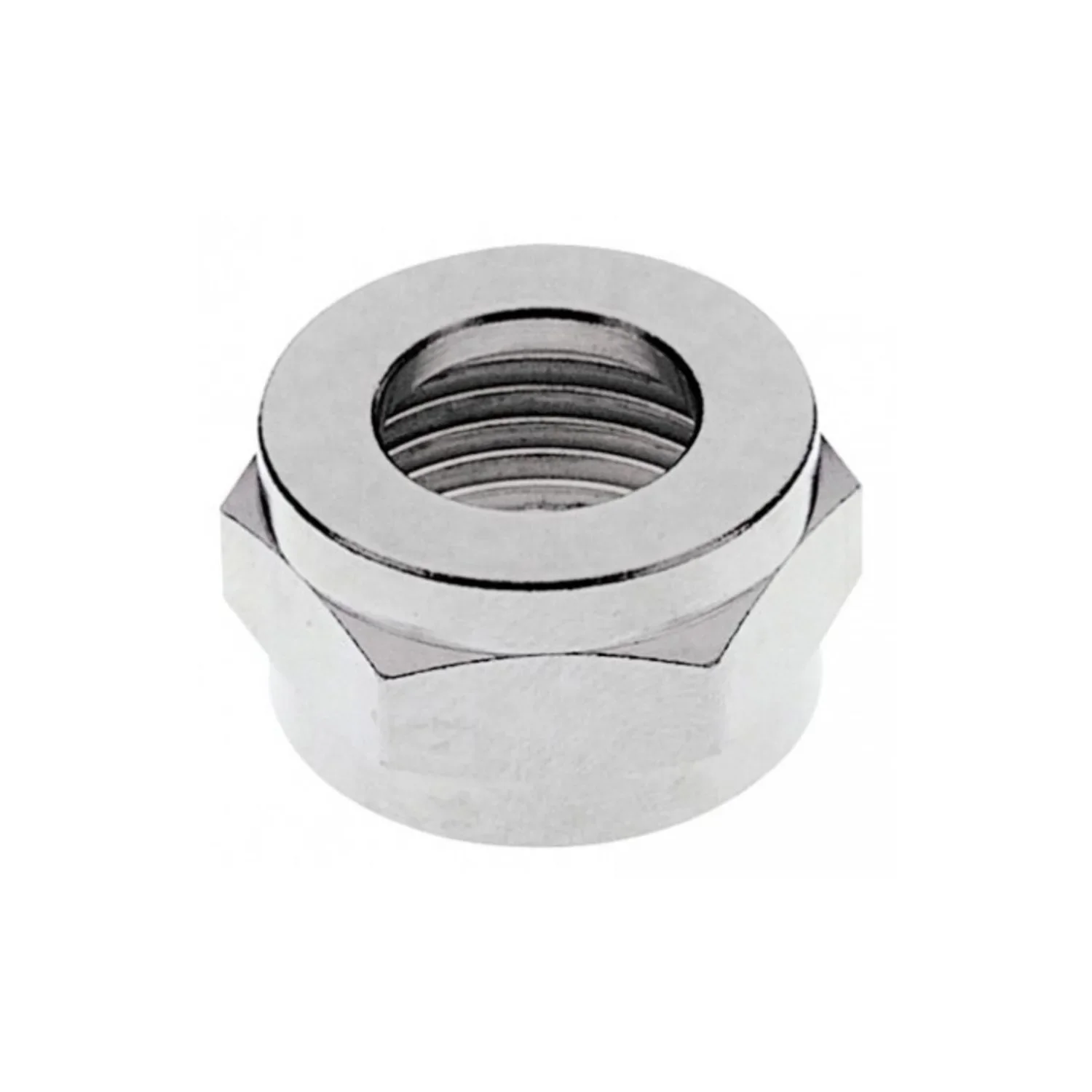 "Hexagon nut 3/4 inch for CO2 hose image"
