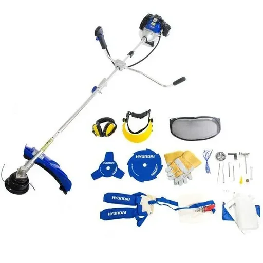 "Brush cutter with 52cc 2-stroke petrol engine image"