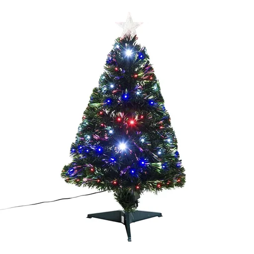 "Artificial Christmas tree including metal stand green image"