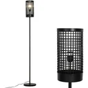 Floor lamp for living room 23 x 23 x 156 cm, black