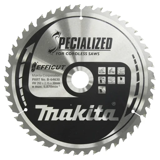 "EFFICUT saw blade 260x30x45Z image"