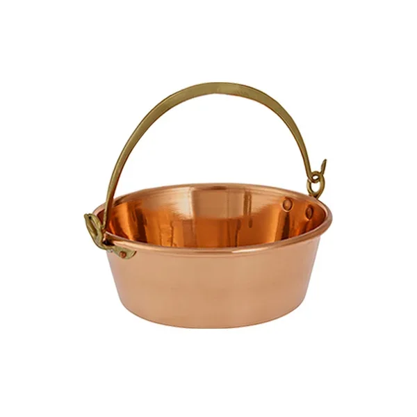 "Pot, stewpan - for roast pork, copper, diameter: 10 cm image"