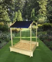 Sandpit "Peter" with roof