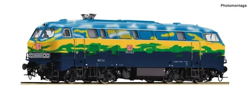 "Diesel locomotive 218 418 of Deutsche Bahn image"