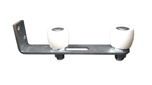 "Double guide roller with wall bracket image"