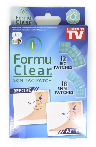 "Formuclear Skin Tag Patch Wart Plasters, 30 Pieces image"