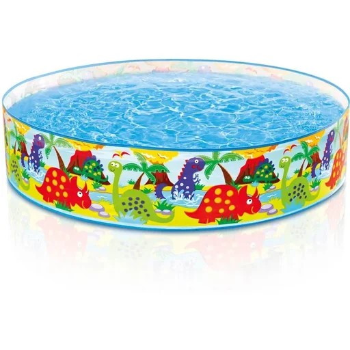 "Small swimming pool with dinosaur motifs image"