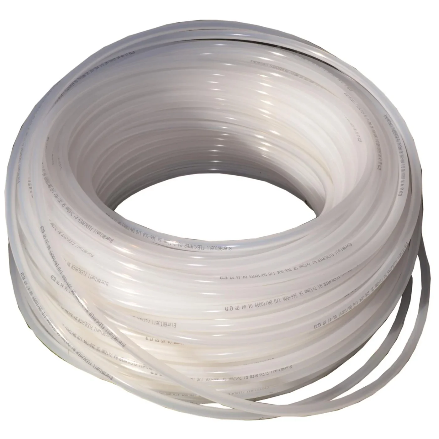 "SK Beer pipe, Beer hose, Carbon dioxide hose - sold by the meter, hard, white - 4mm image"