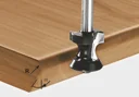 Rounding cutter HW S8 D17.5 / R6 / 15°