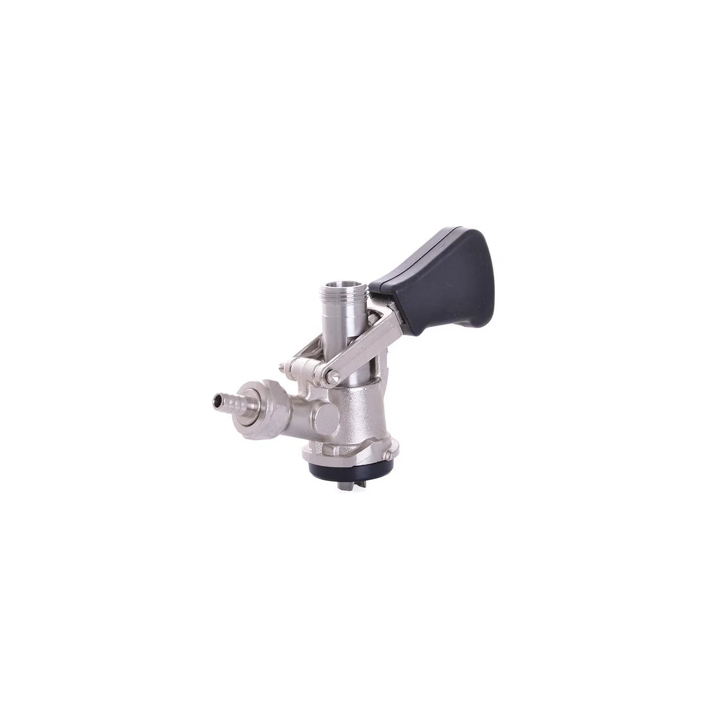 "Keg coupler, Keg closure type S - Basket fitting, without drain (basement faucet) 2x 5/8" image"