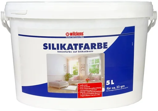 "Silicate paint white, 5 liters image"