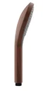Watersaving shower head Watersaving Wood, Ø 12 cm