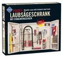 Professional fretsaw cabinet with steel tools
