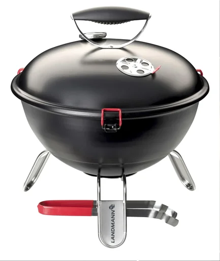 "Charcoal ball grill "Piccolino", matt black image"
