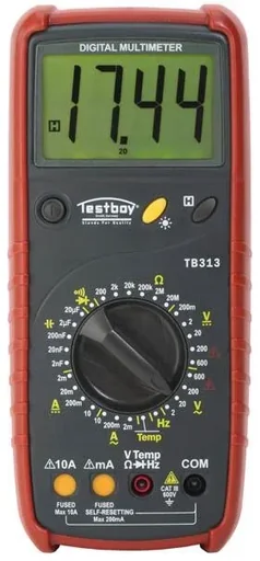"Digital multimeter TB 313 according to IEC/EN 61010-1 (DIN VDE 0411) image"
