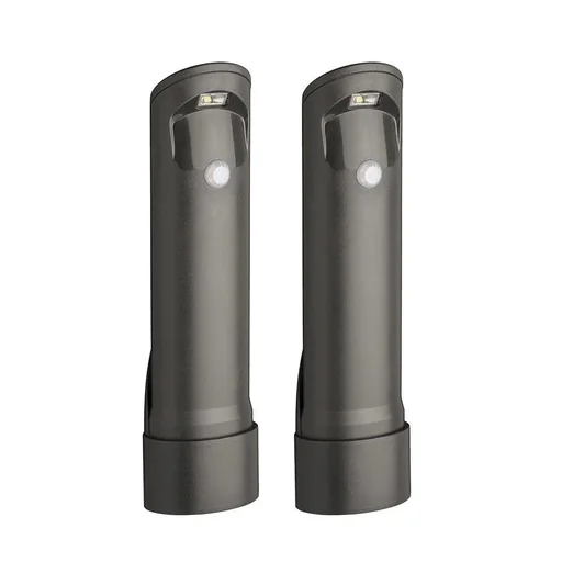 "LED path lighting brown with motion detector 2-pack MB562 30 lumen IP66 image"