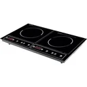 Induction cooker with 2 burners - 2000W - 60x40x10cm