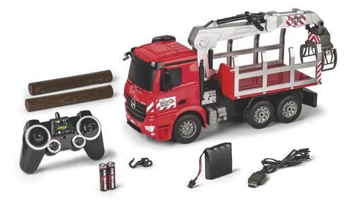 "RC Truck MB Arocs Timber Transporter 1:20 - 100% RTR image"