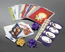 Christmas wrapping accessories, 30 pieces