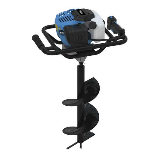 "Petrol earth auger GE 1450.1 - 2.0 HP with 3 drill bits image"