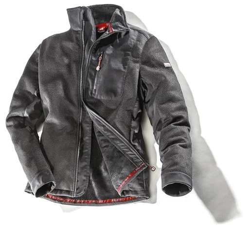 "BULLSTAR fleece jacket, black, size XL image"