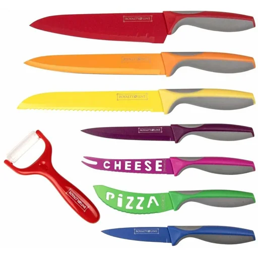 "RL-COL7A - 7-piece knife set - with peeler image"