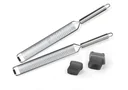 Zester grater, set of 2, stainless steel