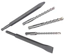 SDS-plus drill/chisel set, SP, 5-piece