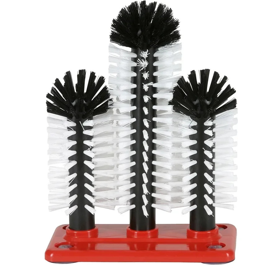 "Brush glass washer - 3 pcs, GR-2 - 2 x 18 + 1 x 24 cm image"