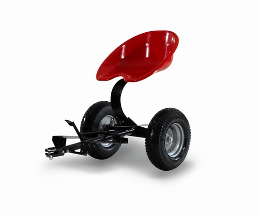 "Trailer seat with suspended seat and foot brake suitable for single-axle MF3 image"