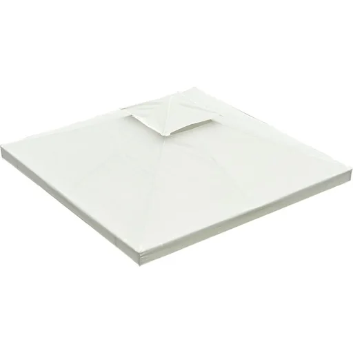 "Replacement roof 3x3m cream roof for metal gazebo image"