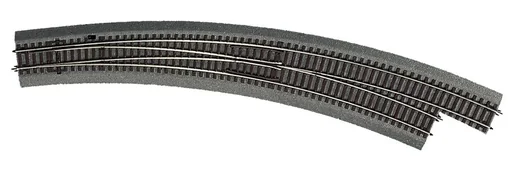 "Curved switch right BWr9/10 for manual operation, with bedding image"