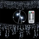 LED chain falling rain white and remote control