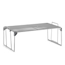Universal shelf, stackable, mesh