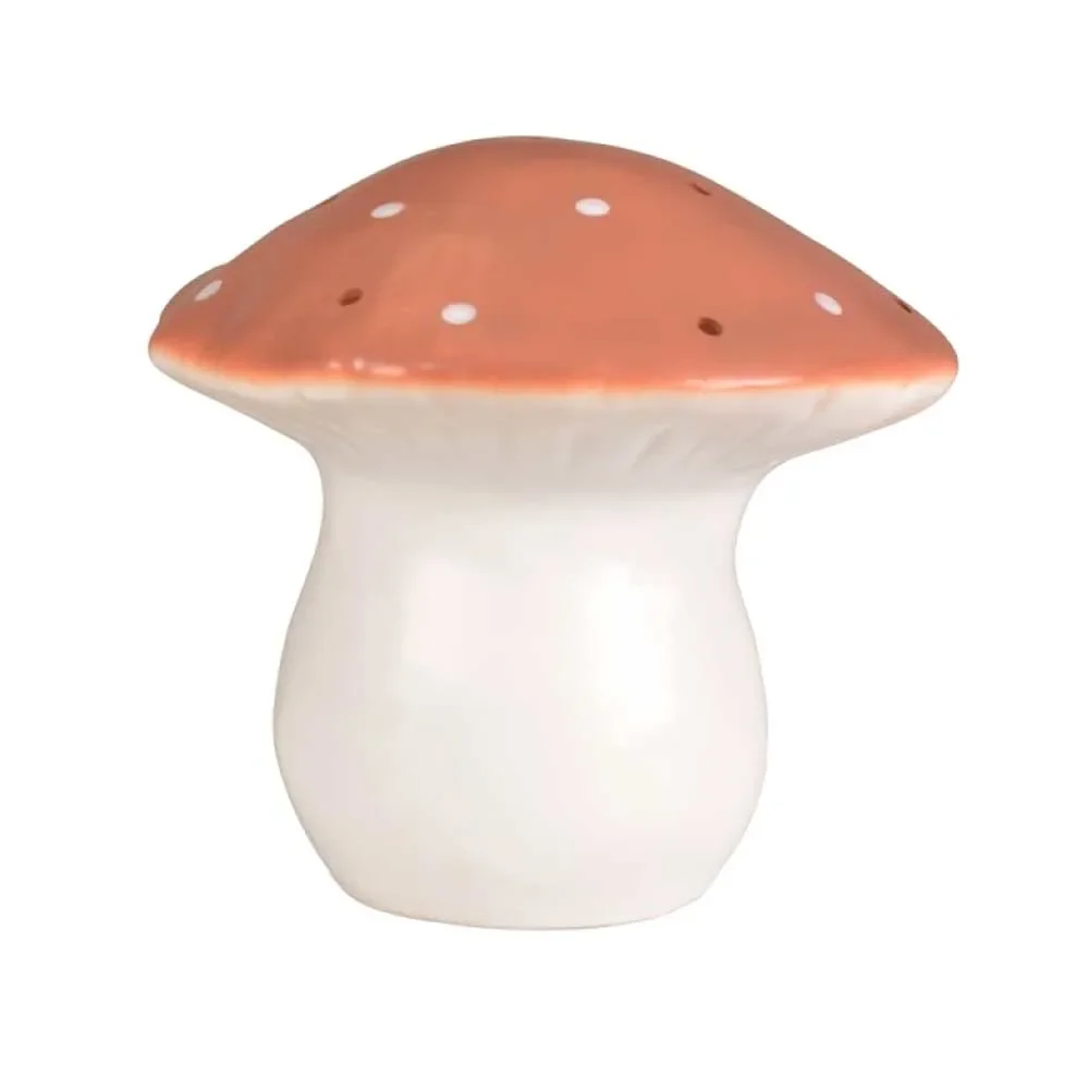 "Egmont Toys mushroom lamp medium terracotta pink image"