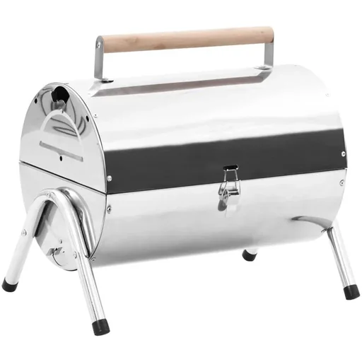 "Table grill charcoal double grills stainless steel image"