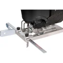JSM1014 Pendulum jigsaw 710W - 4 pendulum positions - 0-45 degrees adjustable - Incl. 3 saw blades, parallel guide and
