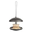 Bird feed silo black