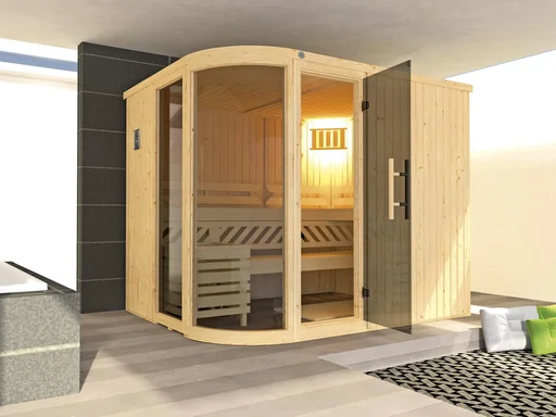 "Design-Sauna SARA 2 OS-Ofen image"