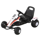 Children's go-kart with handbrake
