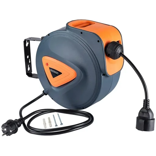 "Automatic cable reel 15m+1.5m connection cable image"
