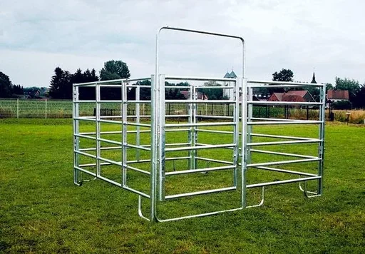 "Panel-6 Box-Set: 3 Panele + 1 Panel mit Tor, Breite 3 m image"
