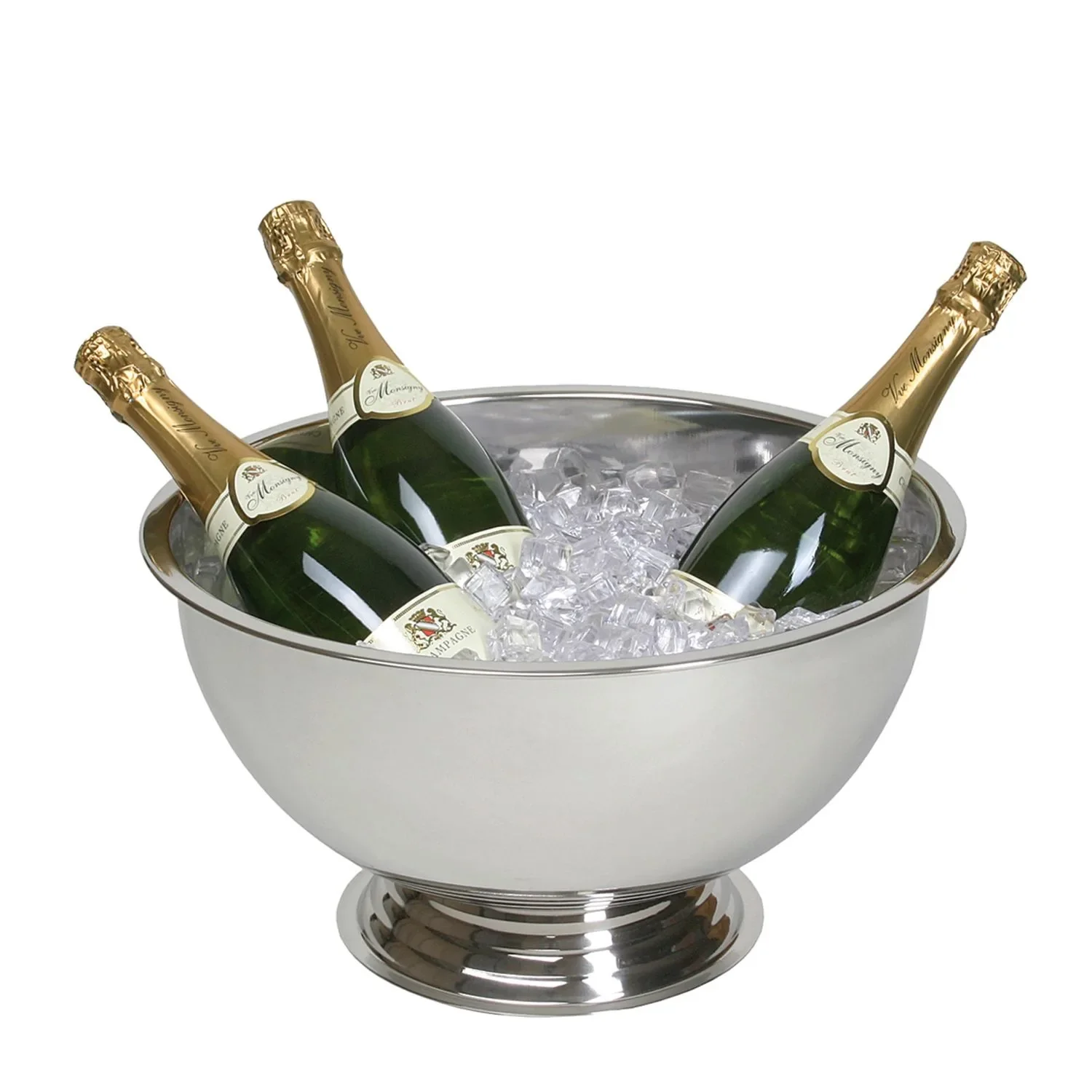 "Sparkling wine & champagne - Sparkling wine cooler - Champagne Bowl - Stainless steel image"