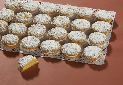 "Cream biscuits “Poffertjes”, vanilla flavour, 3 x 200 g image"