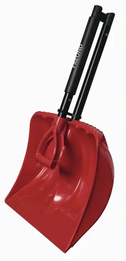 "Snow shovel, plastic image"