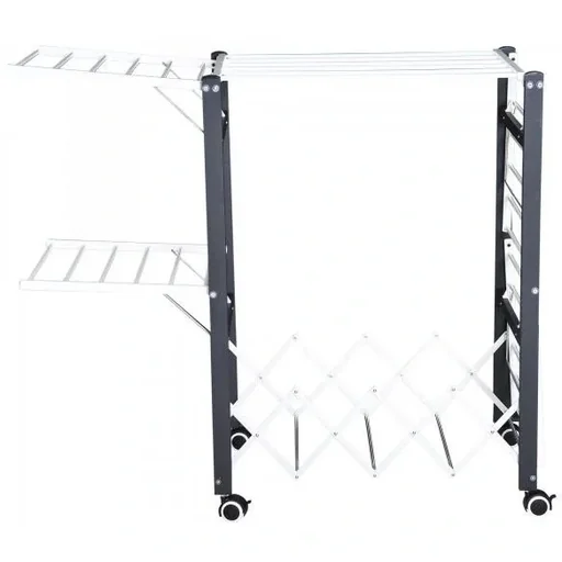 "Clothes rack tumble dryer standing dryer with wings image"